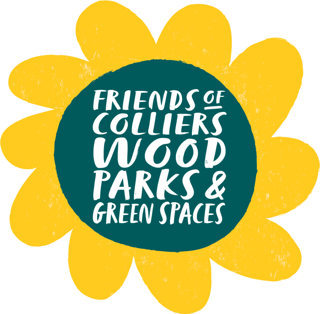 Friends of Colliers Wood Logo Yellow